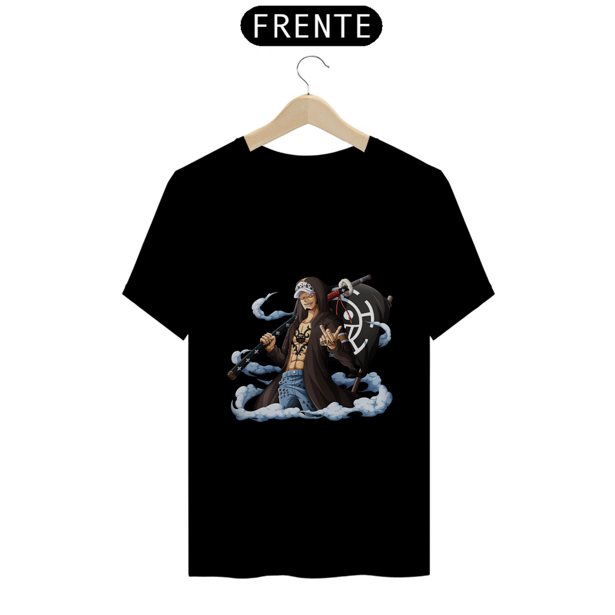 Nome do produto: Camiseta Law - One Piece