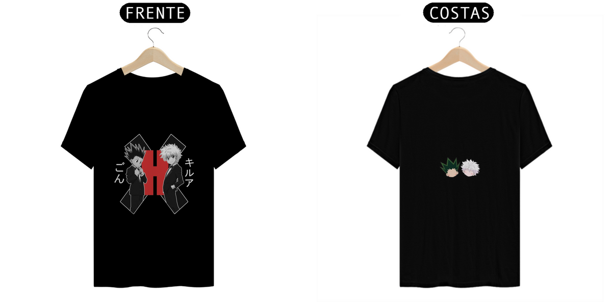 Nome do produto: Camiseta Gon e Killua V.2 - Hunter X Hunter