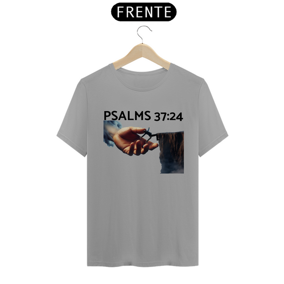 Camisa Masculina Salmos 37:24