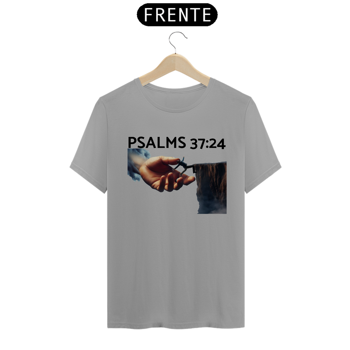 Nome do produto: Camisa Masculina Salmos 37:24