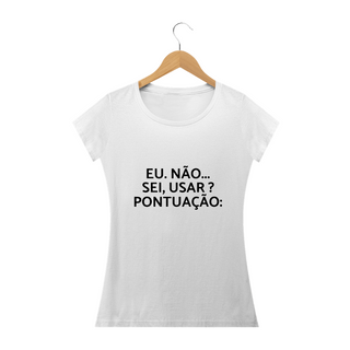 Nome do produtoCamisa Feminina Pontuação