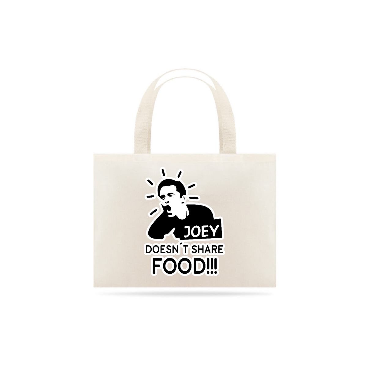 Nome do produto: Ecobag Joey Doesn´t Share Food