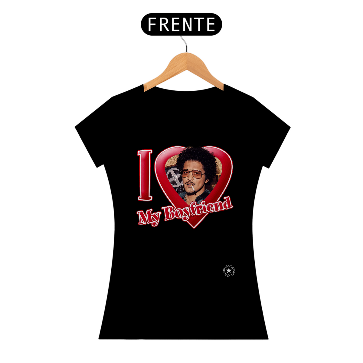 Nome do produto: I Love My BF Bruno Mars (Babylook)