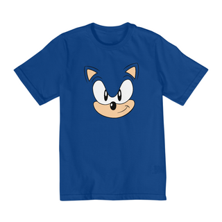 Camiseta Infantil - Unissex - 2 à 8 anos - Sonic