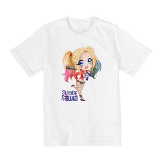 Nome do produtoCamiseta Infantil - Unissex - 2 à 8 anos - Arlequina