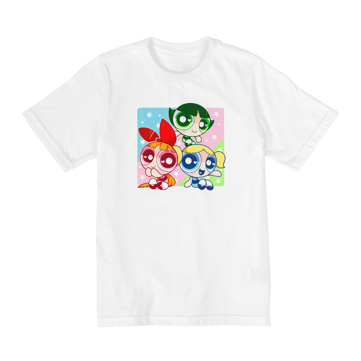 Nome do produto: Camiseta Infantil - 2 à 8 anos - Meninas Super Poderosas