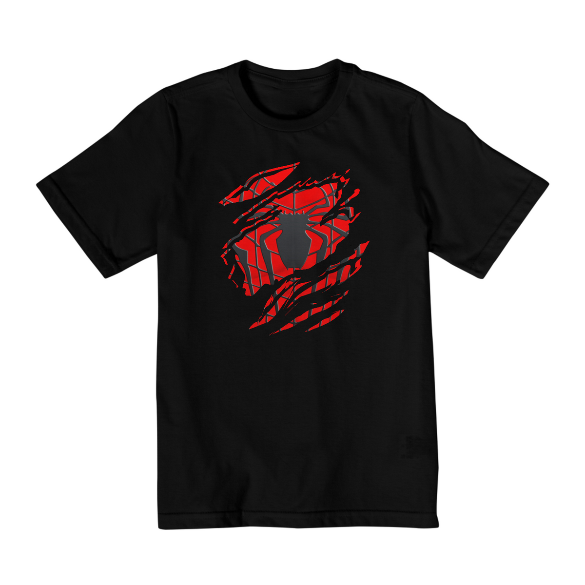 Nome do produto: Camiseta Infantil - Unissex - 2 à 8 anos - Homem Aranha