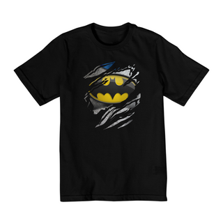 Camiseta Infantil - Unissex - 2 à 8 anos - Batman