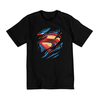 Camiseta Infantil - Menino - 2 à 8 anos - Super Homem
