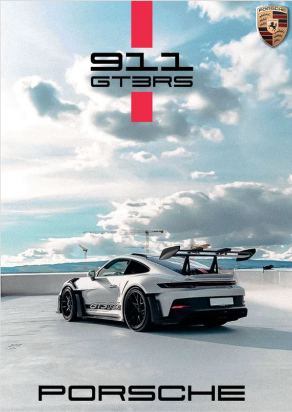 Poster Porsche 911 GT3