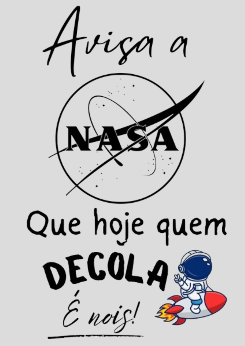 Nome do produto: Poster Avisa a Nasa