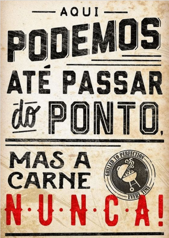 Poster Churrasco