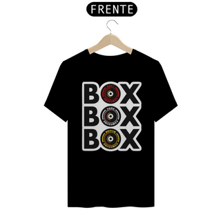 Camiseta Masculina - BOX BOX BOX