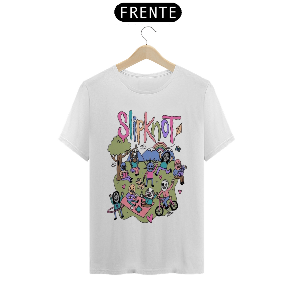 Nome do produto: T-Shirt Slipknot Cute