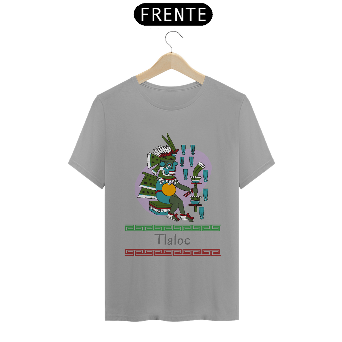 Nome do produto: Camiseta Asteca Tlaloc