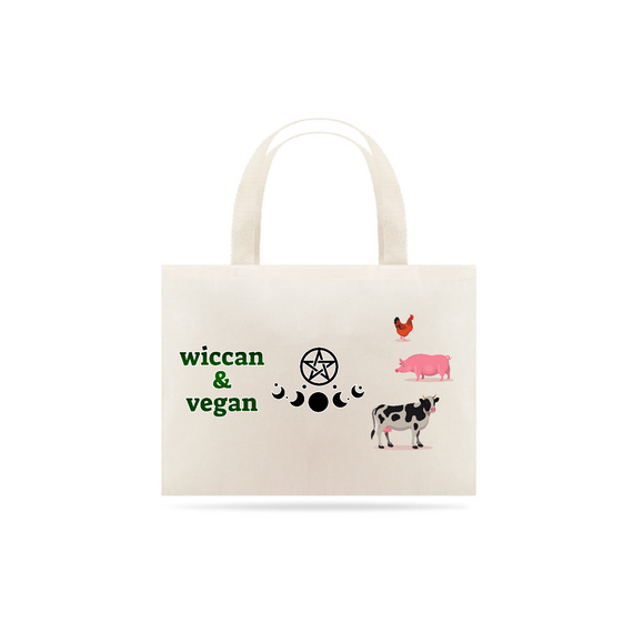 Ecobag Wiccan e Vegan