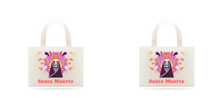 Ecobag Santa Muerte Colorida