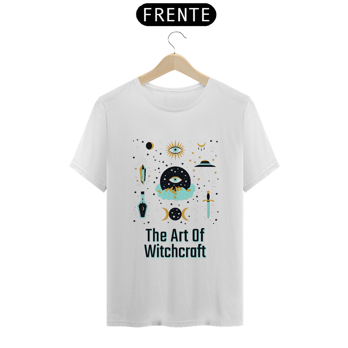 Nome do produto: Camiseta The Art Of Witchcraft - bruxaria