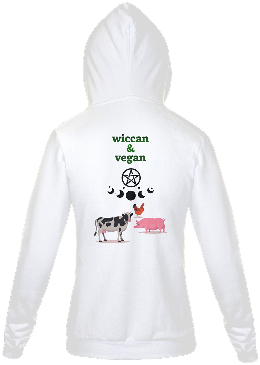 Nome do produto: Moletom Wiccan e Vegan