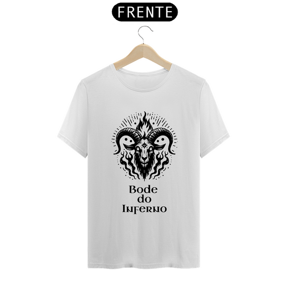 Camiseta Loja Bode do Inferno com preço promocional