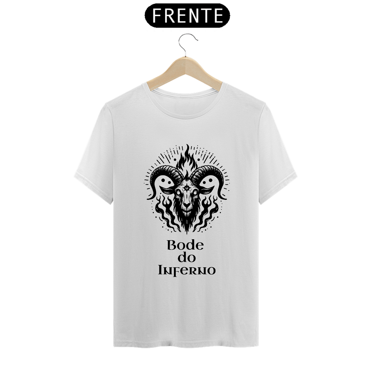 Nome do produto: Camiseta Loja Bode do Inferno com preço promocional