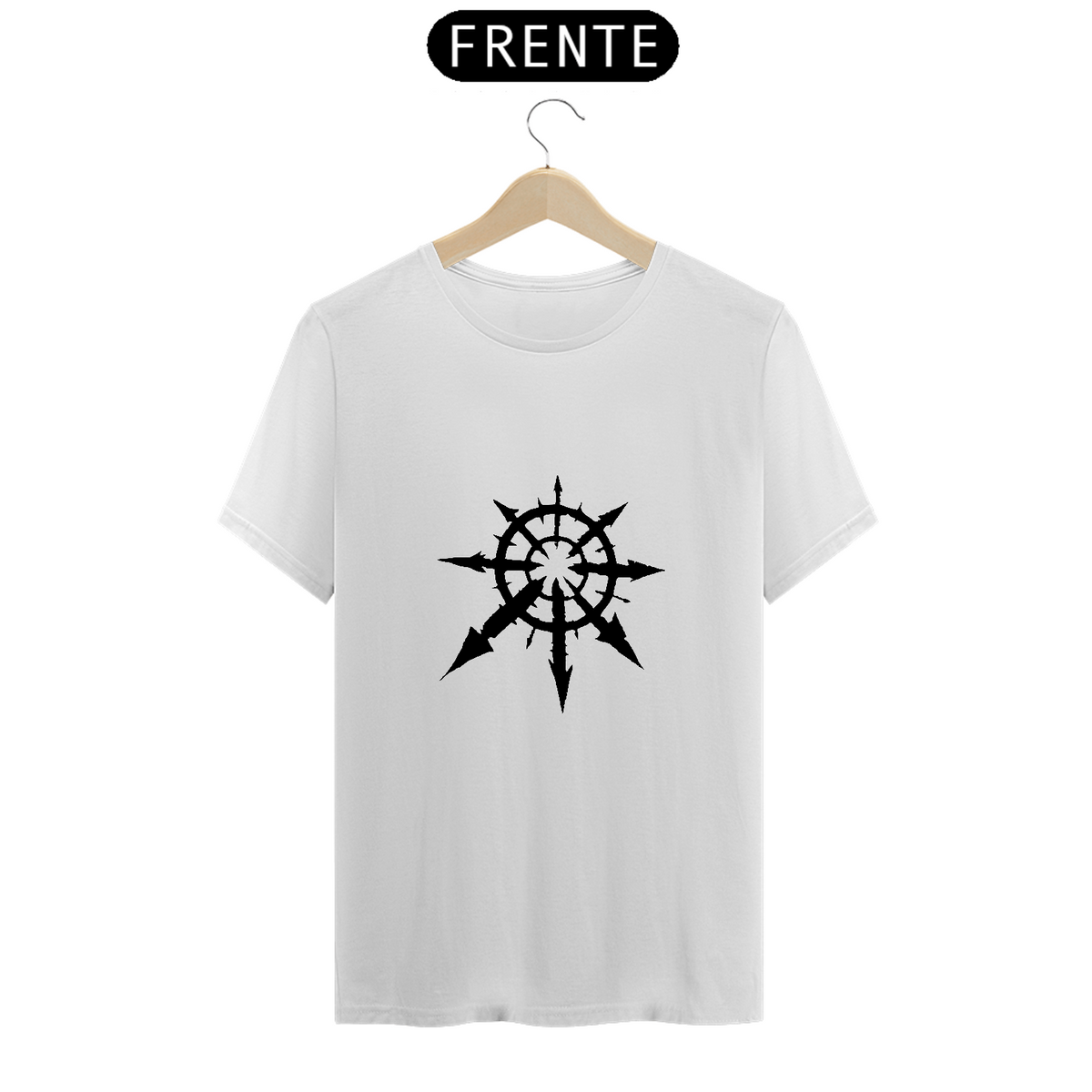 Nome do produto: Camiseta Estrela Warhammer Magia do Caos