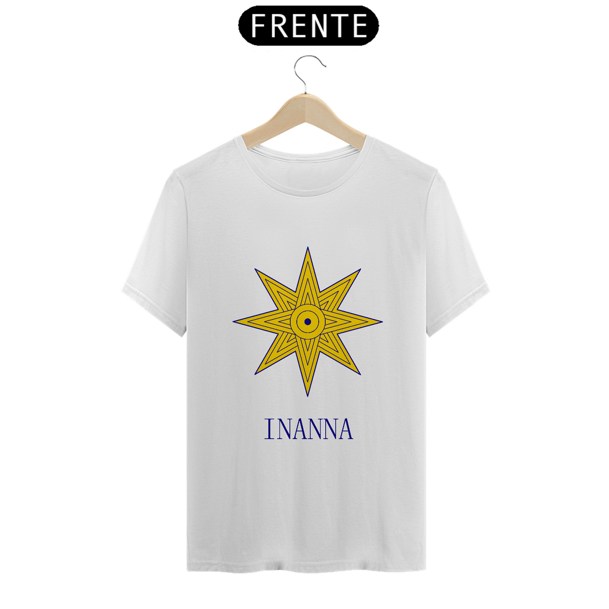 Nome do produto: Camiseta Estrela de Inanna (deusa da Suméria)