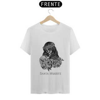 Nome do produtoCamiseta Santa Muerte Cinza