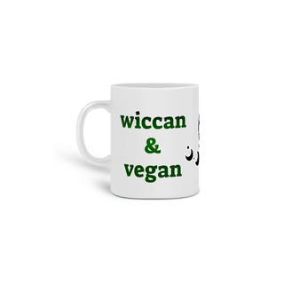 Nome do produtoCaneca Wiccan e Vegan