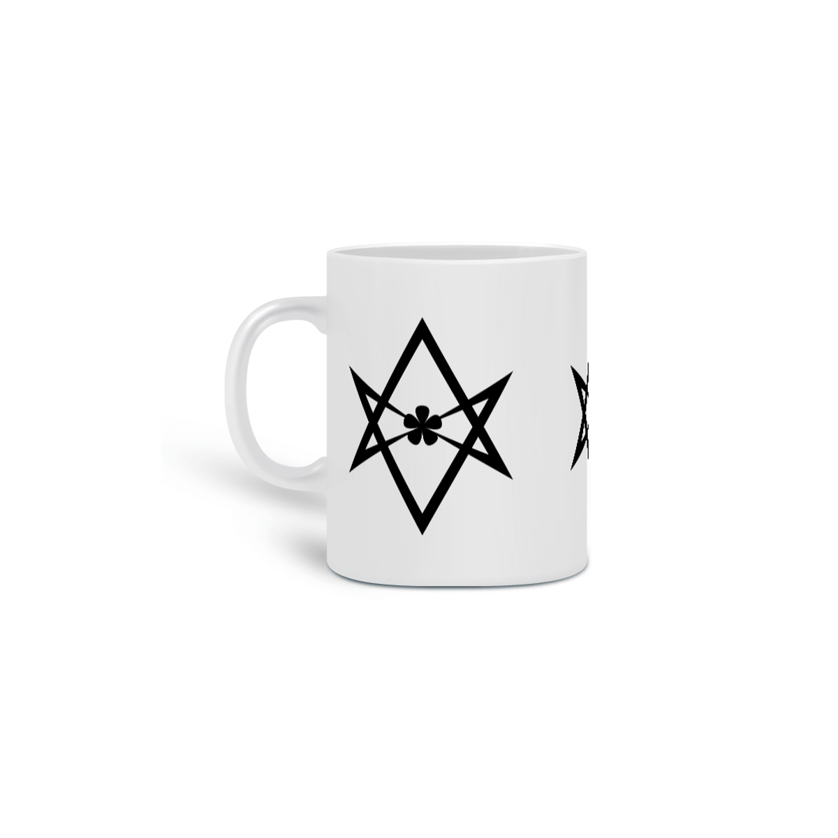 Nome do produto: Caneca hexagrama unicursal preto