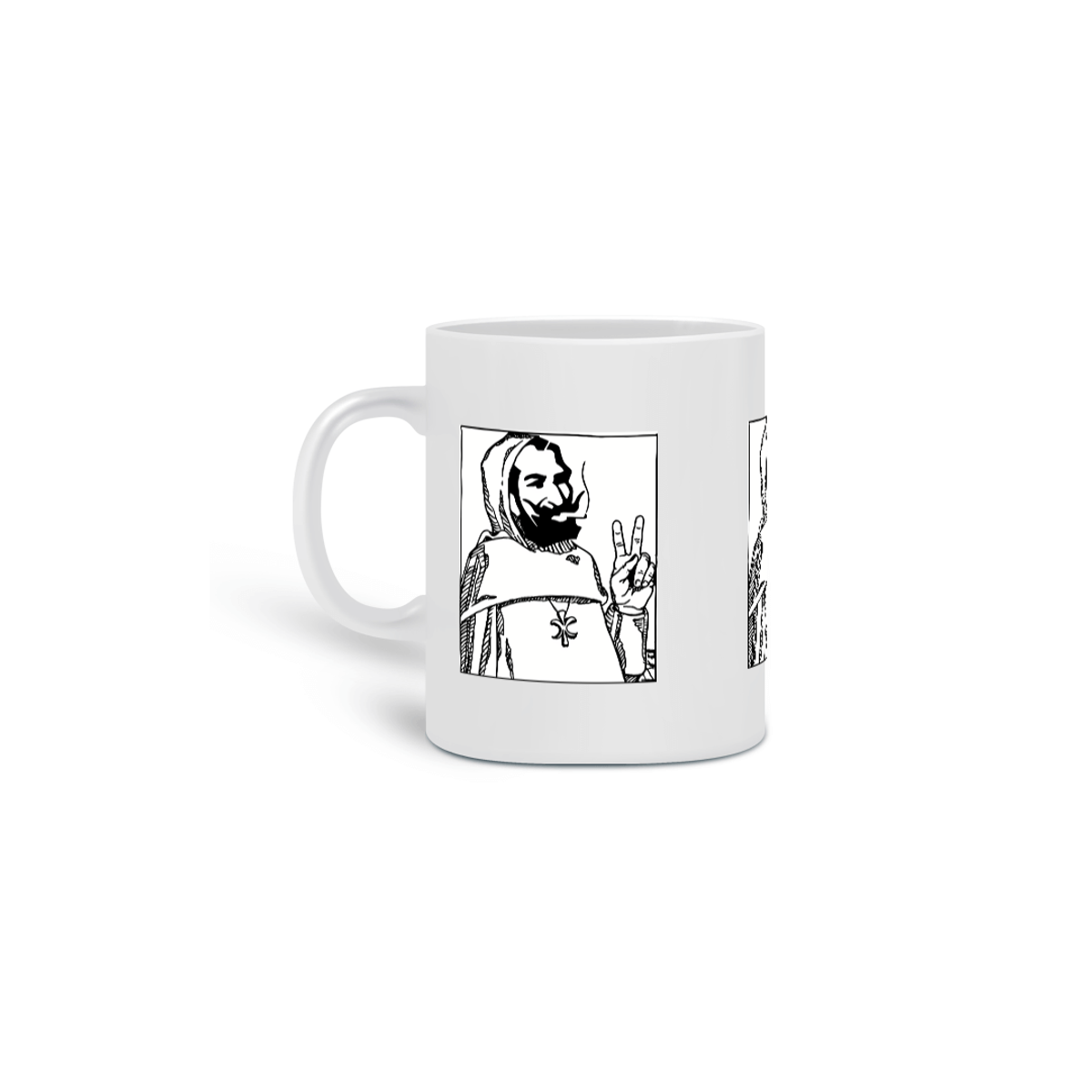 Nome do produto: Caneca Monge Discordiano