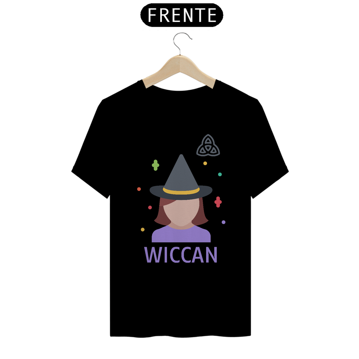 Nome do produto: Camiseta Wiccan (bruxaria)