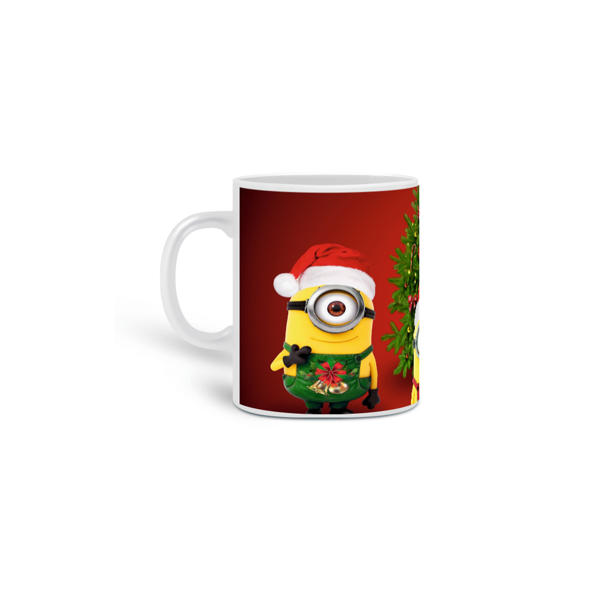 Nome do produto: caneca minions natal