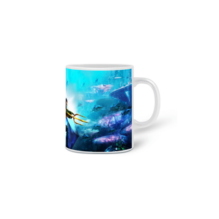 Nome do produtocaneca - Aquaman