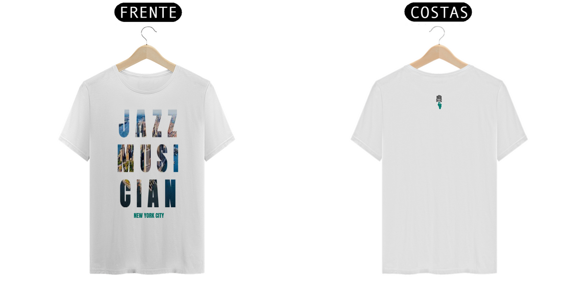 Nome do produto: JAZZ MUSICIAN - T-SHIRT