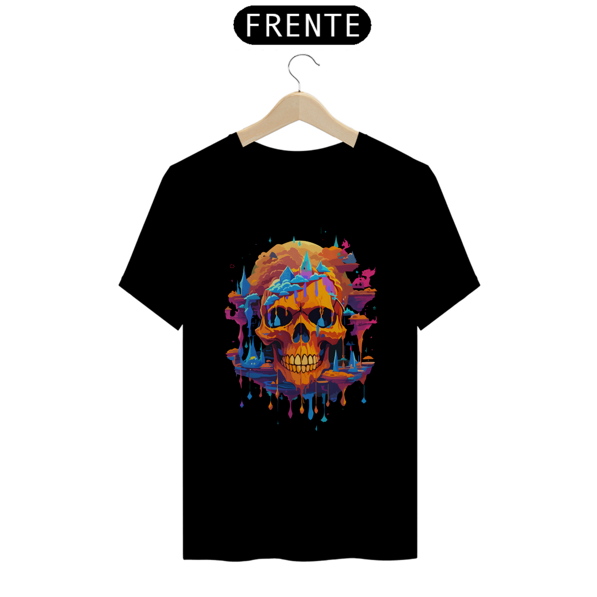 Nome do produto: Camiseta - Skull Island