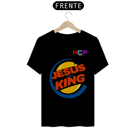 Camiseta Jesus is my king