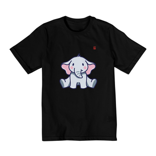 Camiseta Infantil Elefante (2 A 8 Anos)