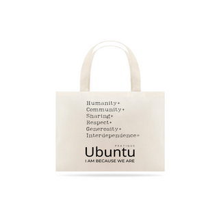 Nome do produtoEco Bag - Ubuntu Pratice