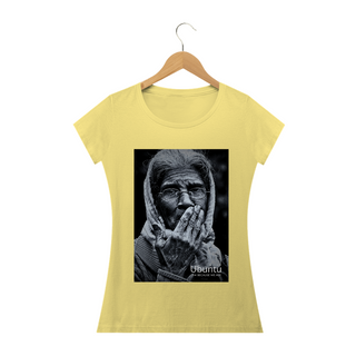 Nome do produtoCamiseta Feminina Estonada - Ubuntu Grandma Kiss