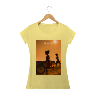 Nome do produtoCamiseta Feminina Estonada - Ubuntu Rolling in the Dust