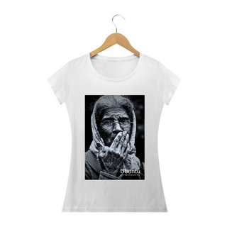 Nome do produtoCamiseta Feminina - Ubuntu Grandma Kiss