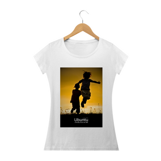 Nome do produtoCamiseta Feminina - Ubuntu Yellow Jump