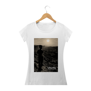 Nome do produtoCamiseta Feminina - Ubuntu Sunset View