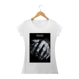 Nome do produtoCamiseta Feminina - Ubuntu Tired Hand White