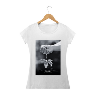 Nome do produtoCamiseta Feminina - Ubuntu Water to Grow Up