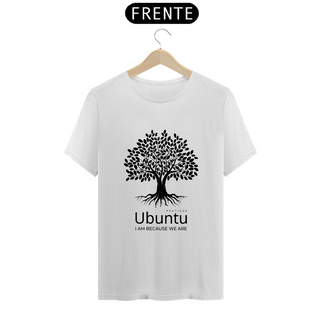 Nome do produtoCamiseta Unissex - Ubuntu Roots White