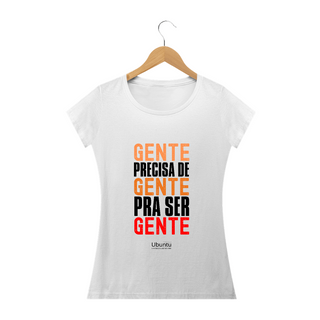 Nome do produtoCamiseta Feminina - Ubuntu To Be