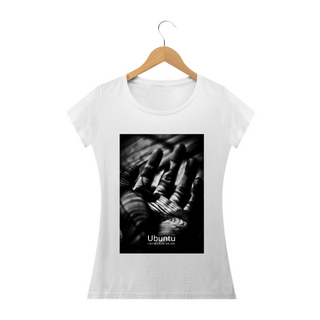 Nome do produtoCamiseta Feminina - Ubuntu Helping Hand