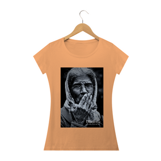 Nome do produtoCamiseta Feminina Estonada - Ubuntu Grandma Kiss